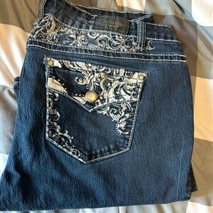 Bedazzled jeans